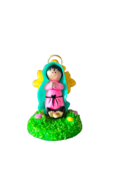 virgen en miniatura de Guadalupe