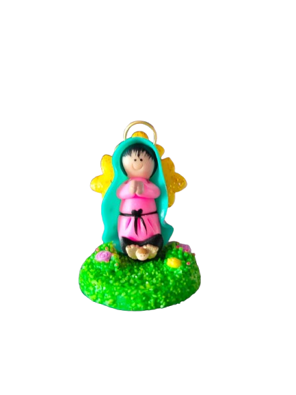 virgen en miniatura de Guadalupe