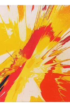 Cuadro Abstracto - JOY Onda Solar, por Germán Guzmán (41 x 51)