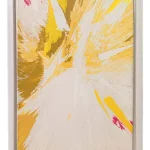 Cuadro Abstracto - JOY Movimiento de Arena, por Germán Guzmán (29 x 19.5)