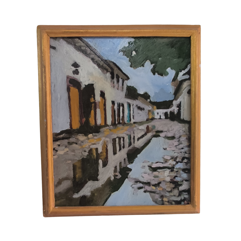Óleo - Espejo, por Diego Venegas (30x25)