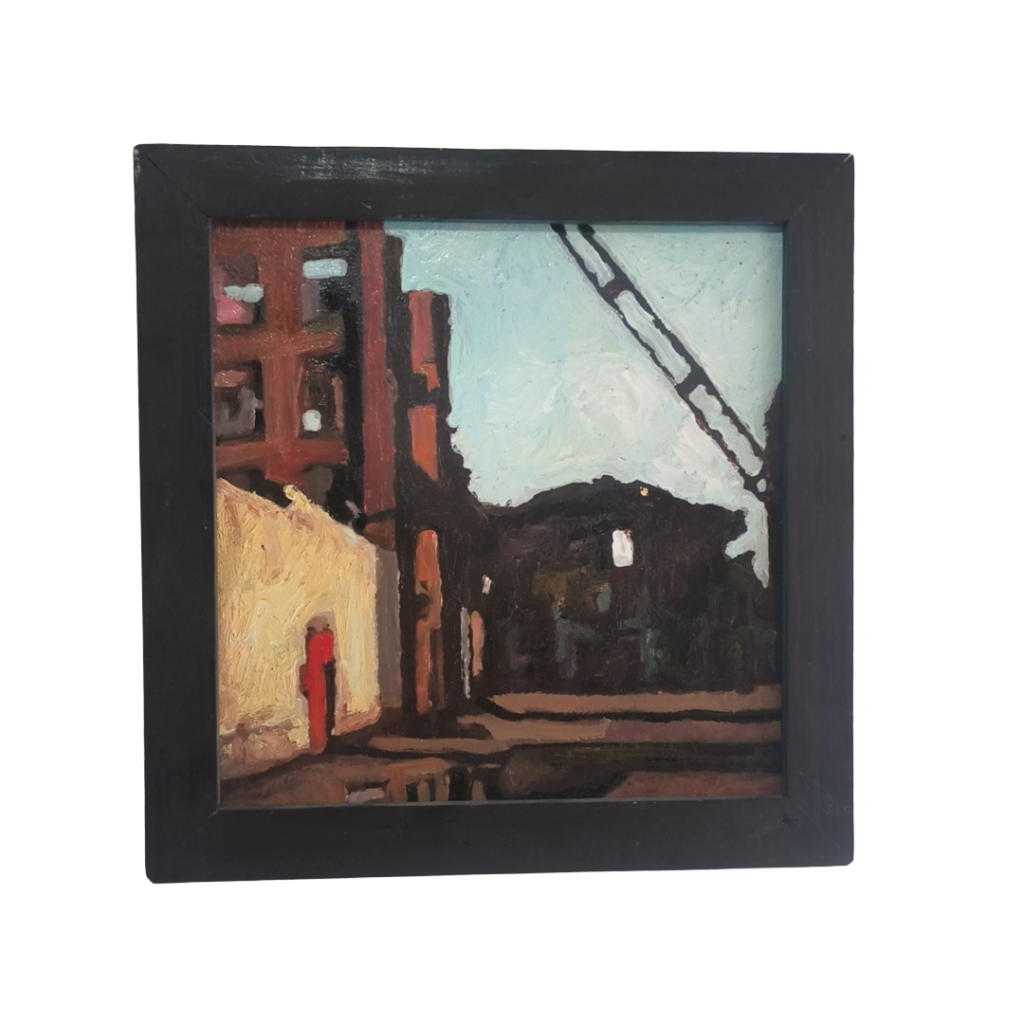 Óleo - Factory, por Diego Venegas (21 x 23)