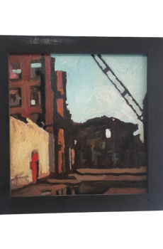 Óleo - Factory, por Diego Venegas (21 x 23)