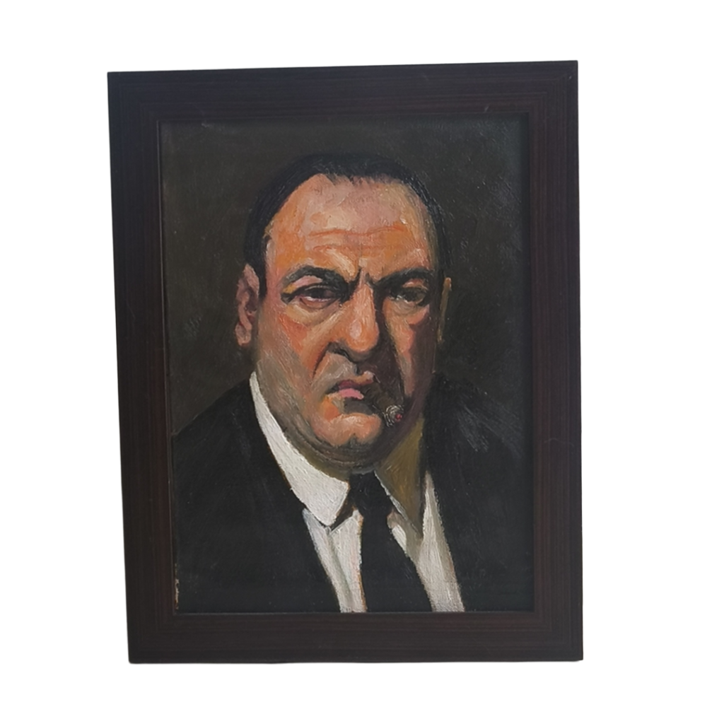 Óleo - Jefe de Jefes, por Diego Venegas (34 x 26)