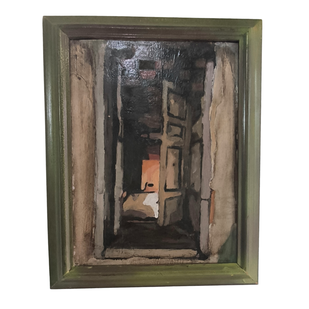 Óleo - Porto Viejo, por Diego Venegas (21x5 x28)
