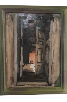 Óleo - Porto Viejo, por Diego Venegas (21x5 x28)